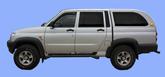 UAZ Pickup with hardtop MAXIM II. from company OM CANOPIES / UAZ Pickup s hardtopem MAXIM II. od firmy OM CANOPIES hardtop, uaz, pickup, maxim II., om canopies, uaz pickup