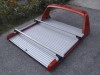 Hardtop - kryt korby na Ford Ranger DC vybavený i příčníky. Červeno - bílé provedení. Demontovaný hardtop. hardtop, ford ranger, pickup, bazar
