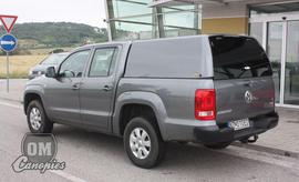 VW AMAROK pick-up s hardtopem - nástavbou model MK I. od OM Canopies - Slovensko 2011 amarok, pickup, hardtop, nástavby